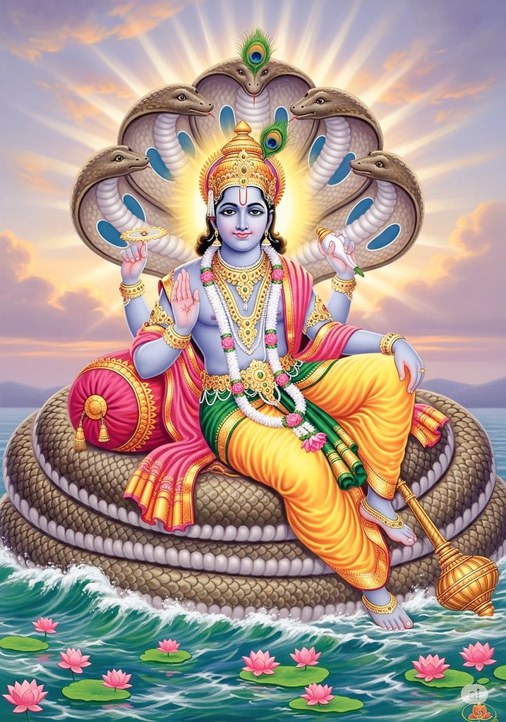 ॐ नमो नारायणाय नमः
                      जय श्री हरि विष्णु