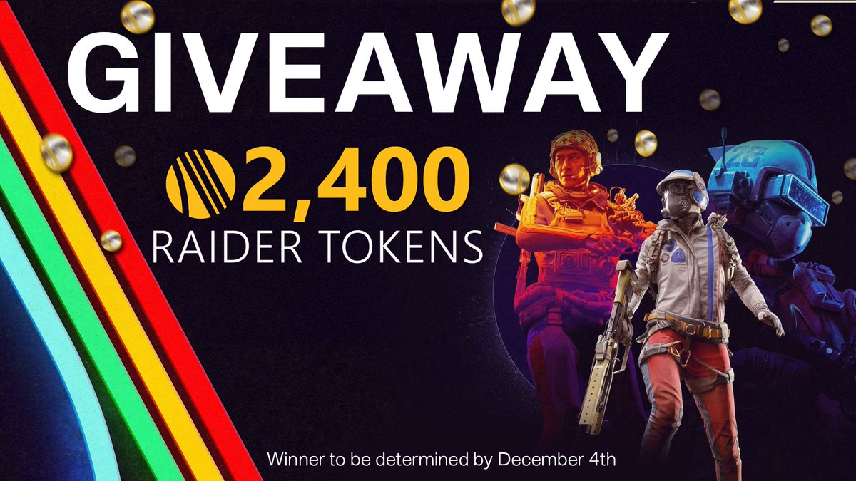 ARC Raiders Giveaway! 🏆
In celebration of the incredible community that has formed since launch, we wanted to share our appreciation and spread some love. 

Prize: 2x 2,400 Raider Tokens (20$ value)

How to Enter: 
︀︀- Follow <a href="/WallhackHQ/">WALLHACK©</a> + <a href="/ARCRaidersNews/">ARC Radar</a> 
- Like &amp; RT This