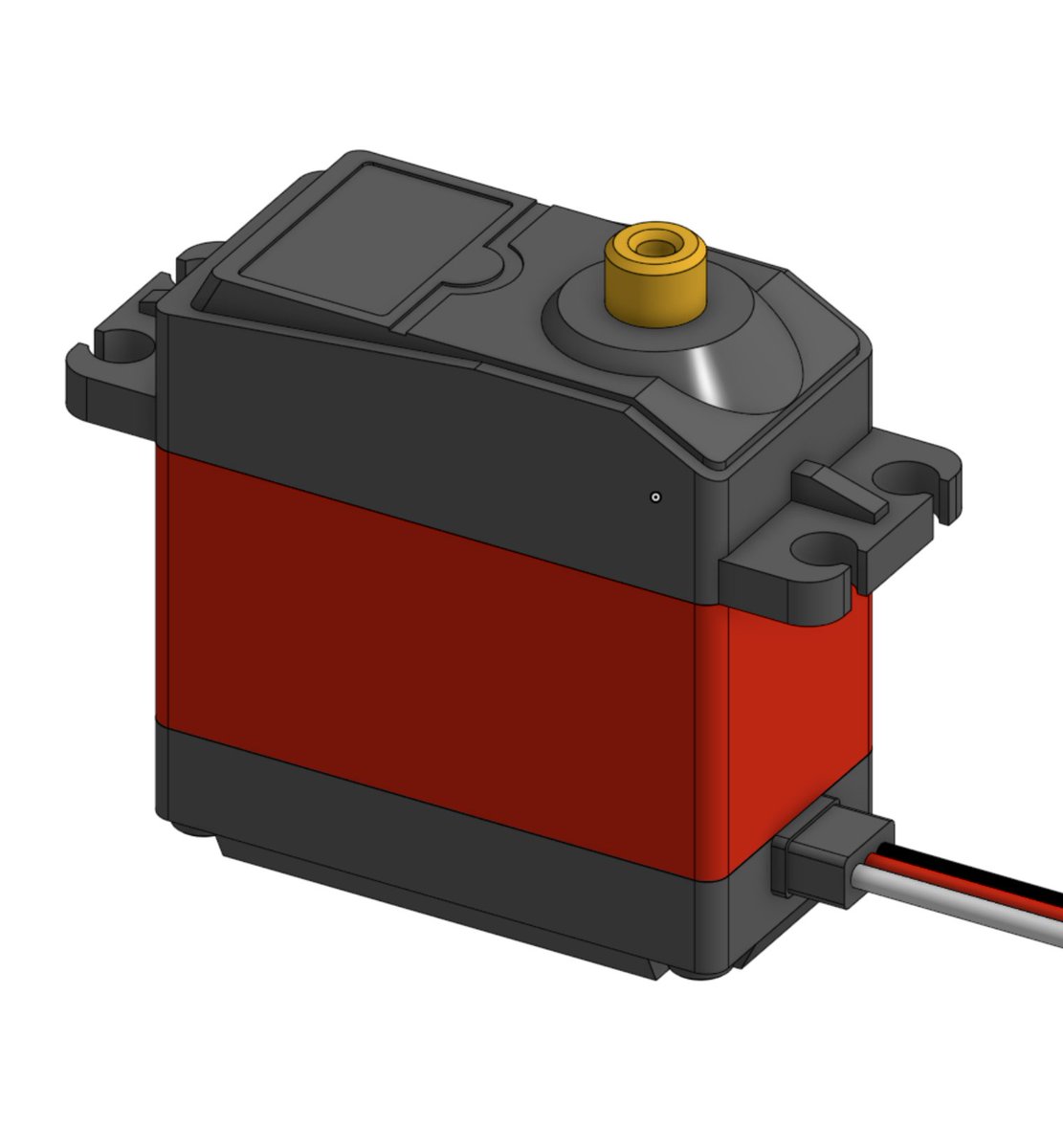 アマゾンベストセラーなトルク20kg #サーボ DS3218MGの3DCADデータを