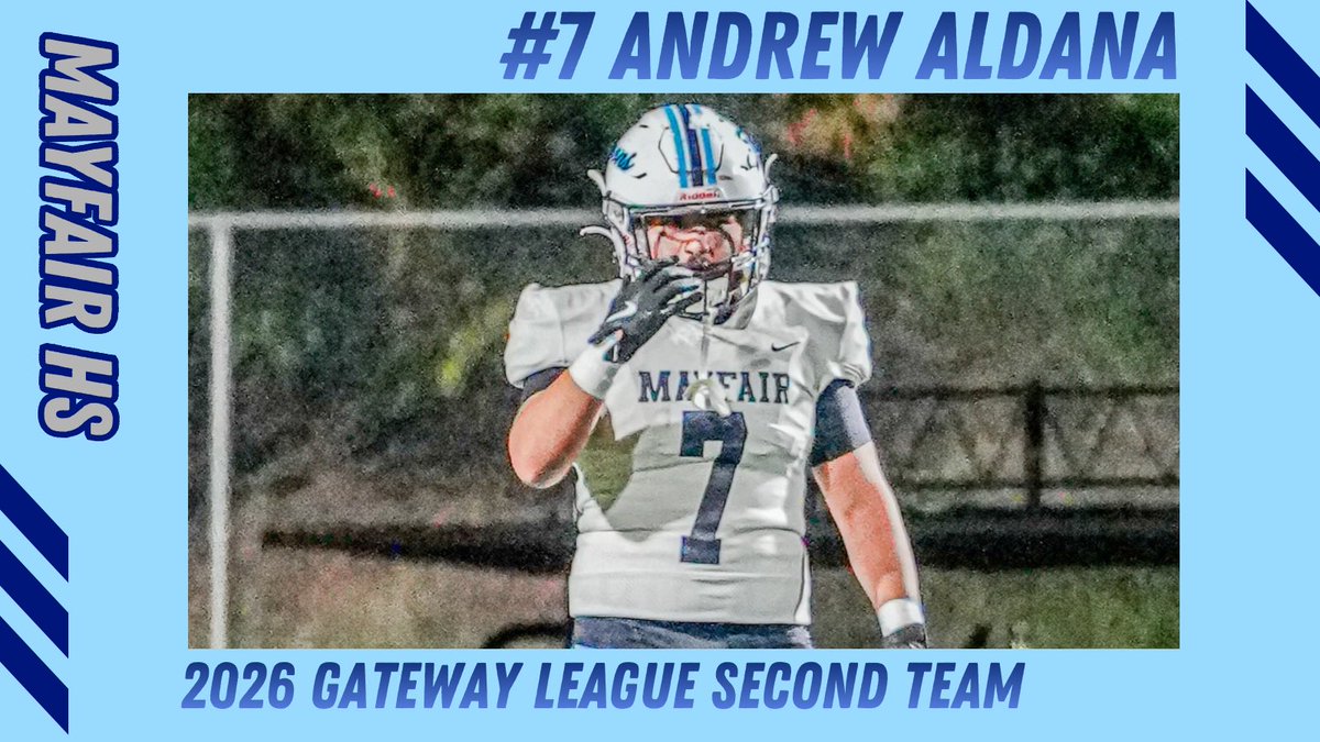 SoonsFootball's tweet image. 2026 All Gateway League 2nd Team. 
Andrew Aldana. #UNCOMMON