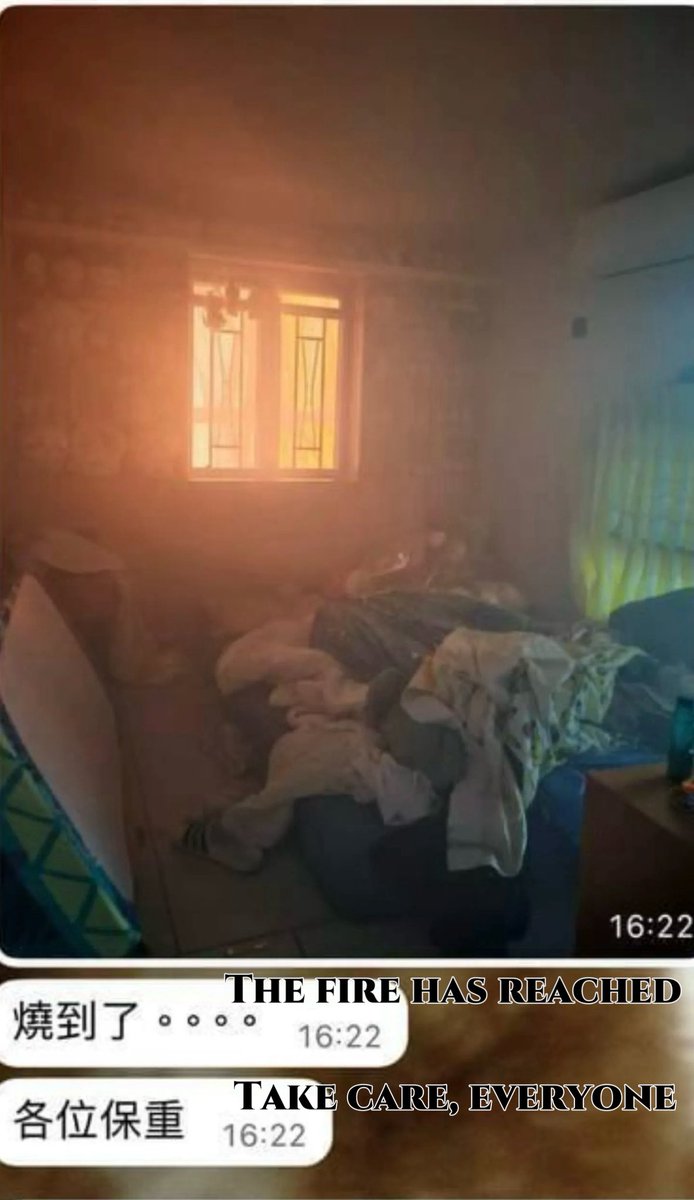 tongbingxue's tweet image. The most heartbreaking photo of Hong Kong fire, the death toll has risen to 44, affecting more than 4,600 residents.

Deep condolences to the lives lost and hope that this tragedy will come to an end soon.