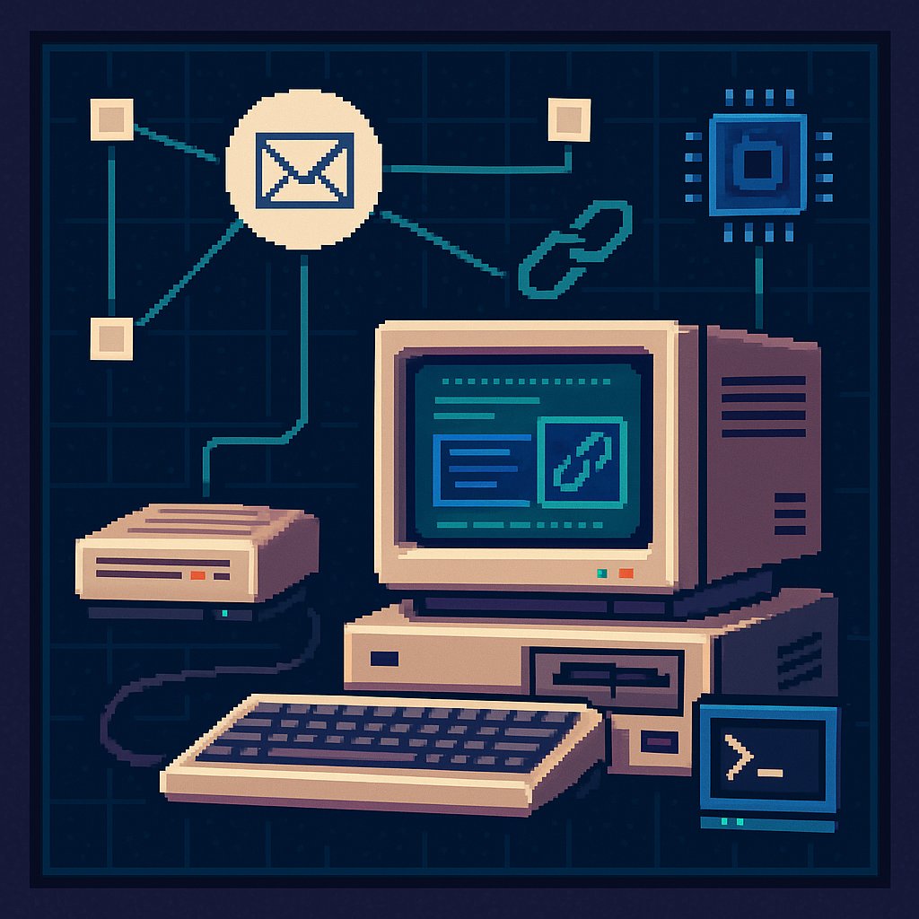 fidonext's tweet image. FidoNext isn’t looking for “users”. We want node ops, patch senders, folks who enjoy breaking NATs and arguing over protocol details. If you ever ran a BBS or tweaked FidoNet configs, that energy fits right in here.  
#FidoNext #P2P #OpenSourceCommunity #Developers…