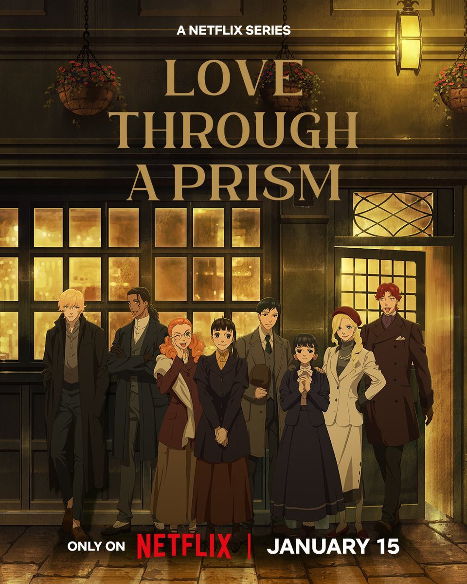 MangaMoguraRE's tweet image. &quot;Love Through a Prism&quot; ORIGINAL ANIME OFFICIALLY ANNOUNCED

Air Date: Jan 15, 2026 (NETFLIX)
Animation Studio: WIT STUDIO (20 episodes)

Original Story: Yoko Kamio (Boys Over Flowers)

Coming-of-age story about a Japanese exchange student who travels to England to enroll in the…