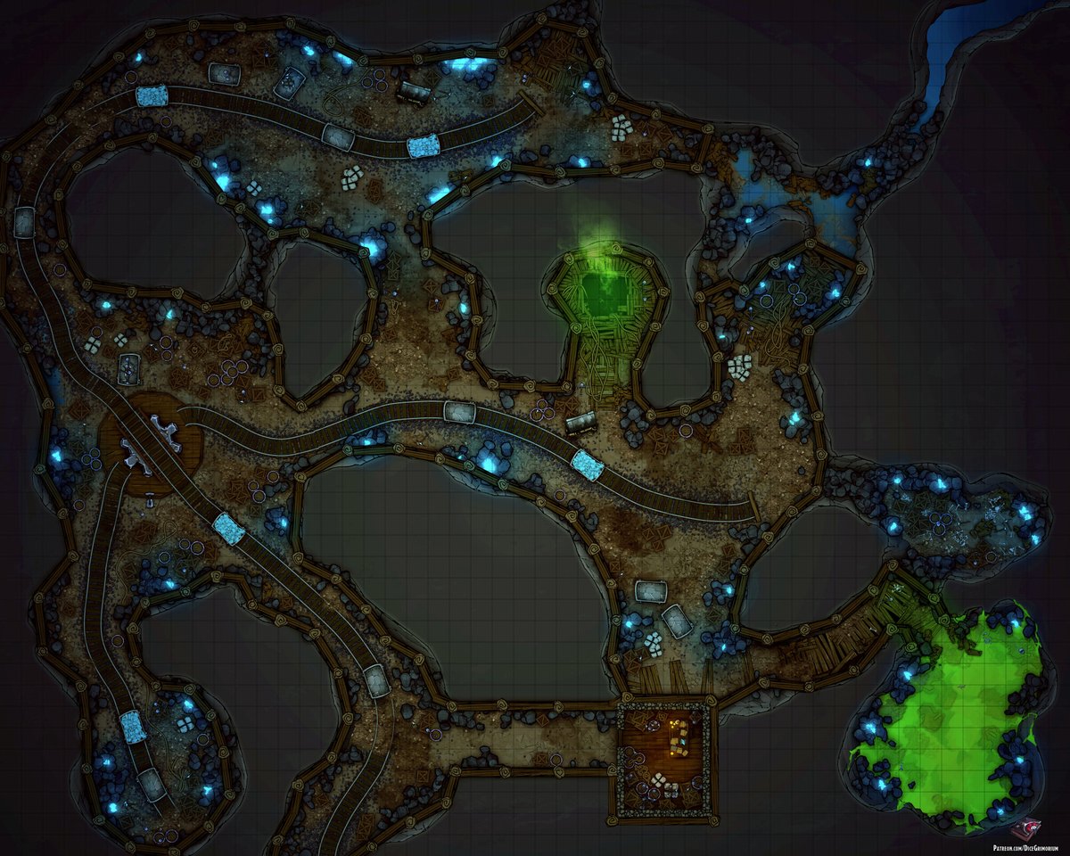 Ouroweave Mine 50x40

#dnd #pathfinder #ttrpg