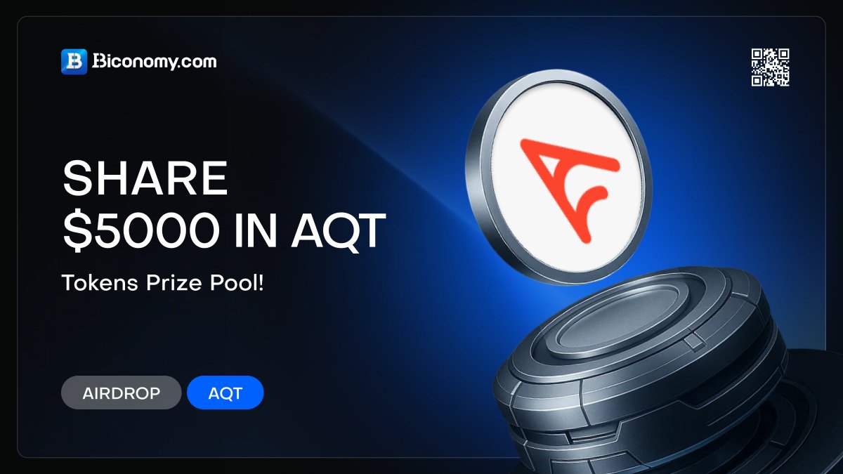 BiconomyCom's tweet image. 🚀 Share $5000 in $AQT Airdrop, Enjoy Welfare from #AlphaQuarkToken! 🚀

To thank all Biconomy.com global users for your long-term support and celebrate the listing of @AlphaQuark_ , we are giving away $5,000 AQT to share with #airdrop participants!💎
 
📅Activity…