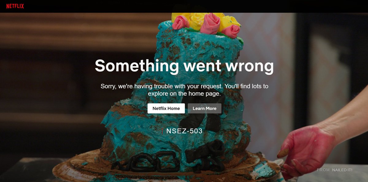 UndevelopedGuy's tweet image. #Netflix is down.