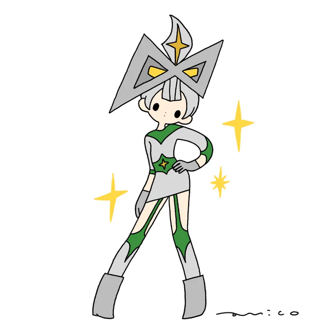 Mirrorman #今日は何の日 #ミラーマン 放送開始 fanart