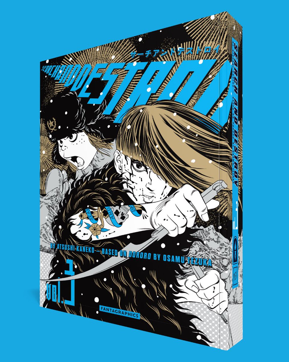 "I took the anger Osamu Tezuka poured into Dororo and made it my own, creating Search And Destroy as a work that needed to be made in the present day." <a href="/kaneko_atsushi_/">カネコアツシ</a> spoke to <a href="/paulsemel/">Paul Semel</a> about Search and Destroy Vol. 3--head to ow.ly/QaN950Xym7A to read the interview!