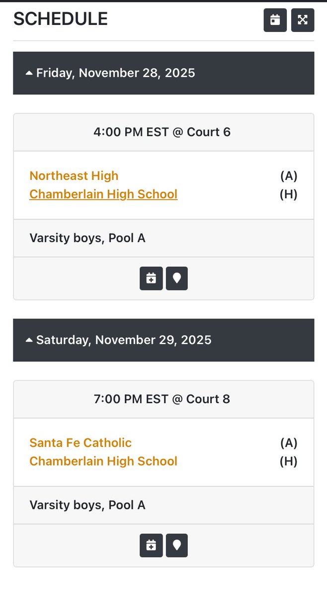 mxxday_'s tweet photo. This is my schedule for the National HoopFeast coming up this week at wiregrass ranch sports complex https://t.co/rFfPcQfL9x