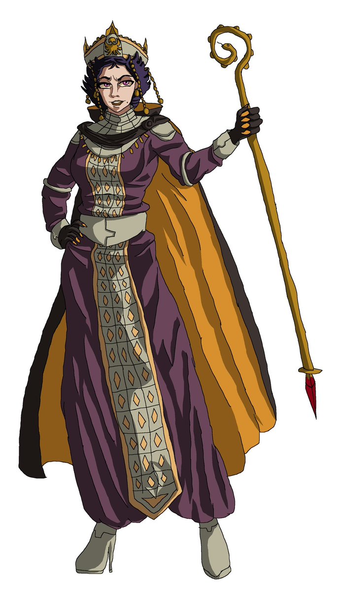 KokomotheJ's tweet image. AI kinda rocks sometimes

Left: Pasca, the big bad villain from a futuristic DND campaign of mine

Right: With a realism AI generation