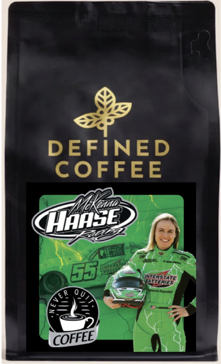 SITE WIDE Black Friday sale going on NOW! All merchandise is heavily discounted including $10 t-shirts, AND we’ve added our coffee to the line up featuring our stock car! Shop now!! Link to shop 👉 mckennahaaseracing.etsy.com