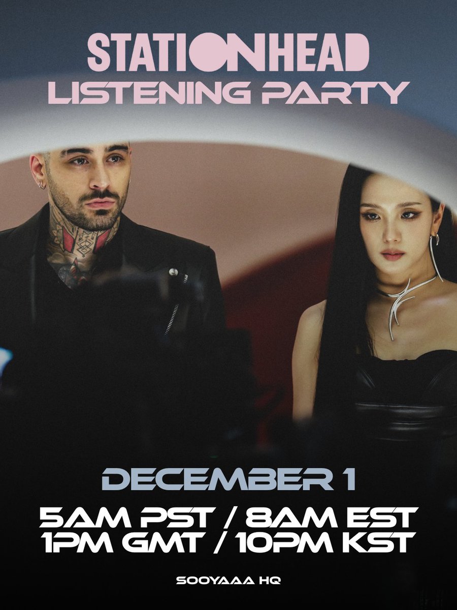sooyaaa_hq's tweet photo. Let’s run it back, Sooyas. 🪐
We're kicking off the end of 2025 with our JISOO listening party MONDAY, 12/1 at 5am PT / 9am ET / 1pm GMT / 10pm KST!
We’ll see you on Stationhead: https://t.co/gkSQkB90vb https://t.co/OG8WQN5TiY