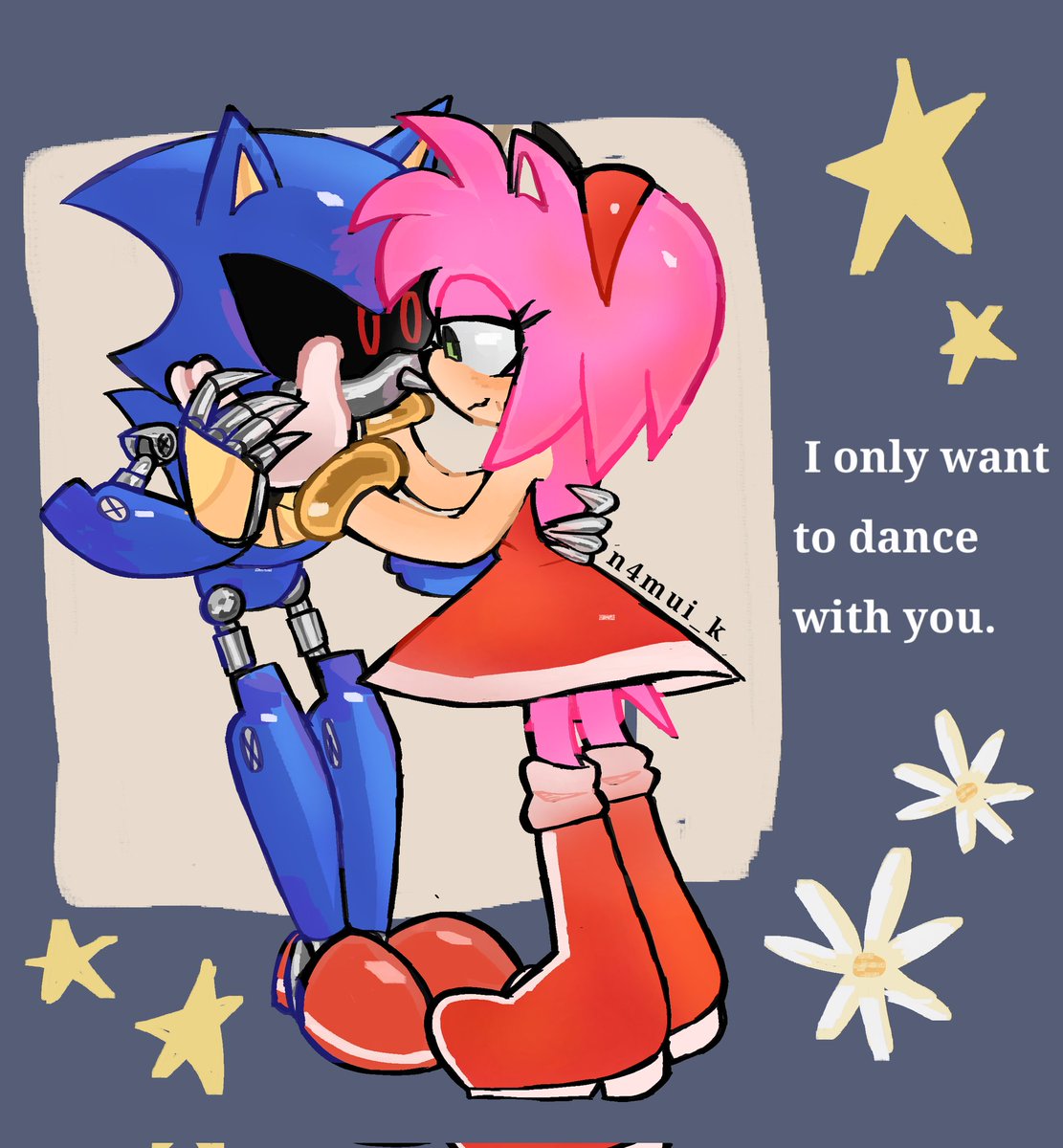 n4mui_k's tweet image. I miss my laptop
 #metamy #MetalSonic #amyrose