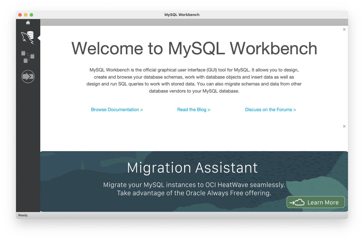 mysql_jp's tweet image. MySQL Workbench 8.0.45がリリースされました。オンプレミスやIaaS上のMySQLサーバーからOCIのMySQL HeatWaveに移行するためのMySQL HeatWave Migration Assistantが追加。データをコピーしレプリケーションを設定できます。移行元はMySQL 5.6および以降のバージョンです。5.6も!? #mysql_jp