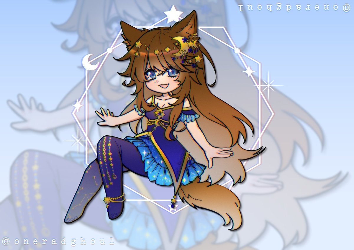 oneradghoul's tweet image. *so I&apos;m back from the dead at last.*

@SoraGeeky Thank you for your patience! here is your raffle prize xDD

Sadly I was too dumb to understand what was going on in the pencil refs, so it&apos;s just the overdress&amp;lt;/3 I hope you still like it though!
#chibiart #digitalart #CLIPSTUDIO