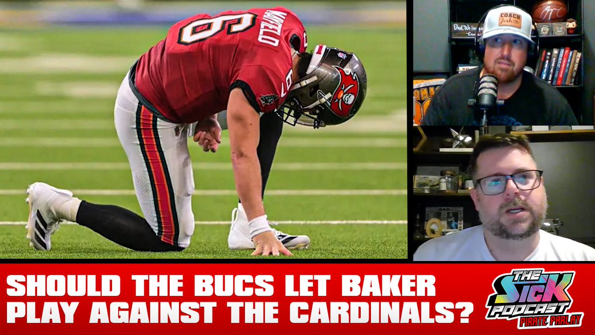 🚨New Episode🚨

<a href="/josh_queipo/">Joshua Queipo</a> joins <a href="/JCAllenNFL/">JC Allen</a> to discuss:

🔴Major issues on defense
🔴Offense decimated by injuries
🔴Should Baker play on Sunday?
🔴&amp; more!

Full pod👇
Watch: youtube.com/live/LTr4Zxtif…
Listen: traffic.megaphone.fm/SICMED49395678…

#Buccaneers #WeAreTheKrewe #thesickpodcast