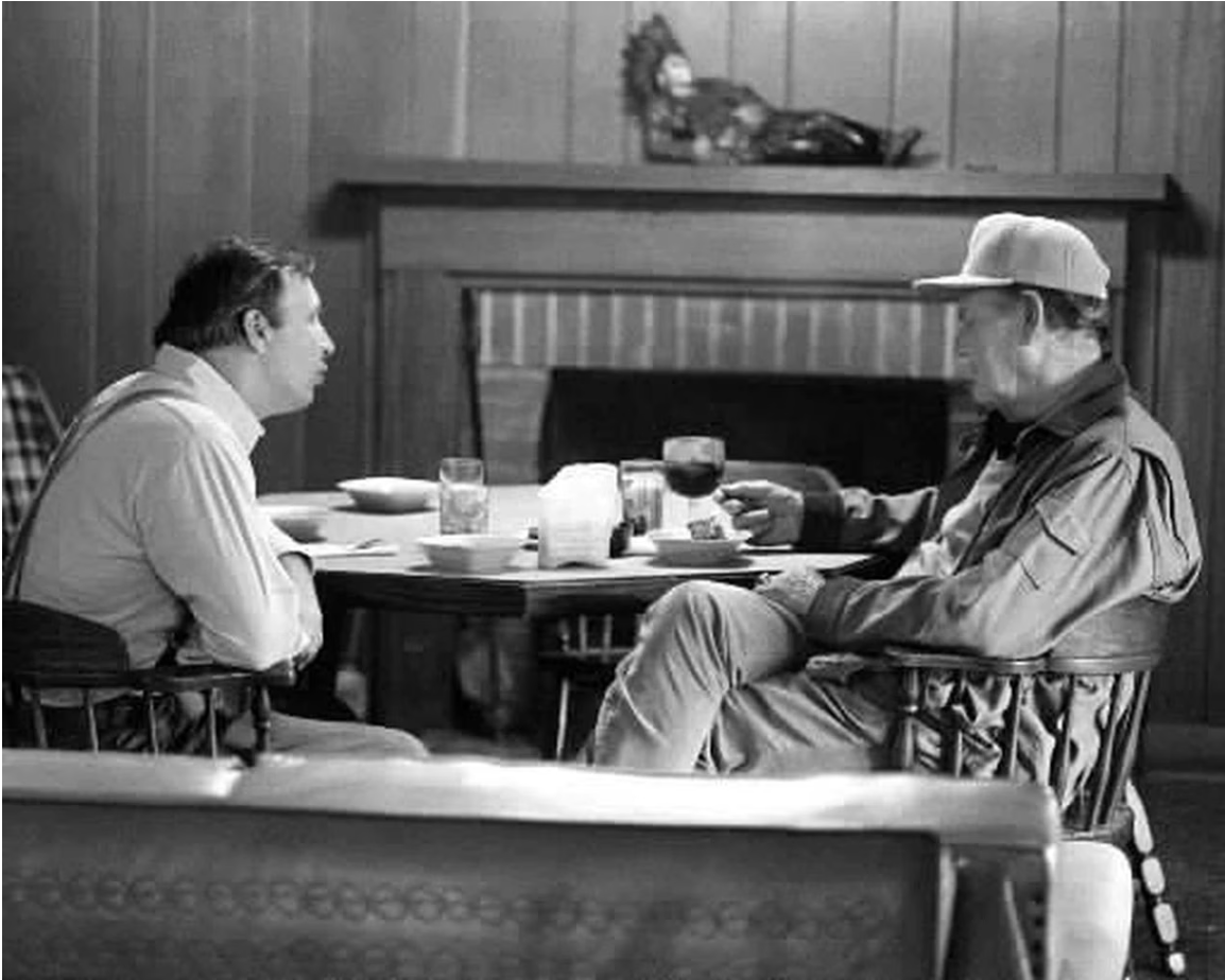 RIP, Charles Nesbitt, who passed over this week at the age of 81.  Charles was the Birmingham News photog of this classic photo of Alabama's Bear Bryant and Auburn's Pat Dye.  Two <a href="/SEC/">Southeastern Conference</a> coaches after a day of hunting rabbits in 1982.