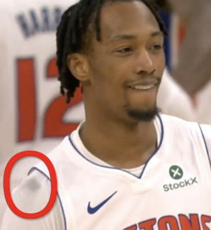 Jaylen Brown erased the Pistons' streak with his hair.