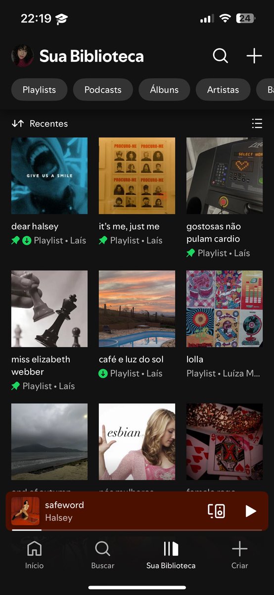 meu perfil // meu spotify