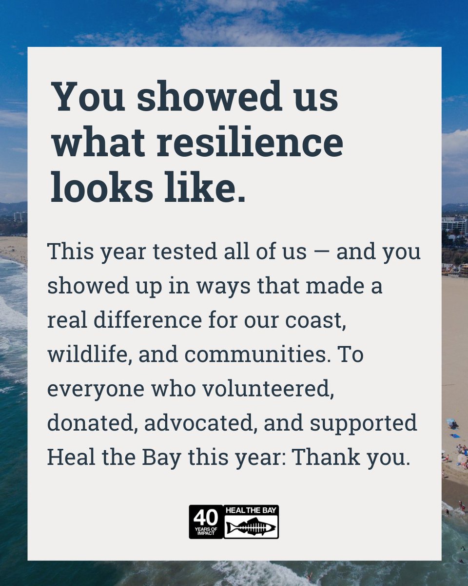 Heal the Bay tweet media