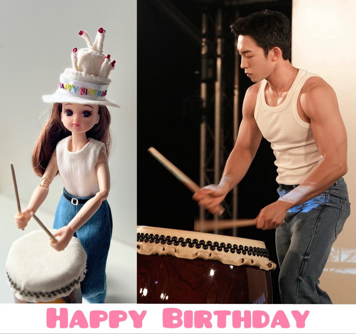 Happy Birthday🥁♥️

#HappySangyiDay
#イサンイ
#이상이
#LeeSangyi
#リカちゃん
