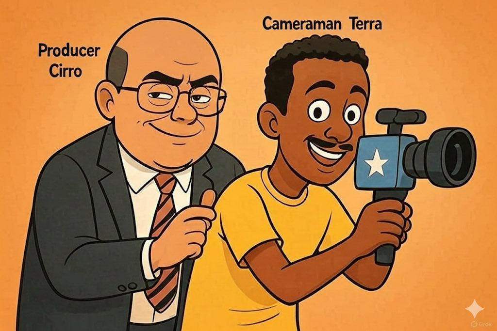 Everybody is criticising Terra and forgetting Cirro is the one who pays for these documentaries to be produced. #ProjectDestroySomaliland