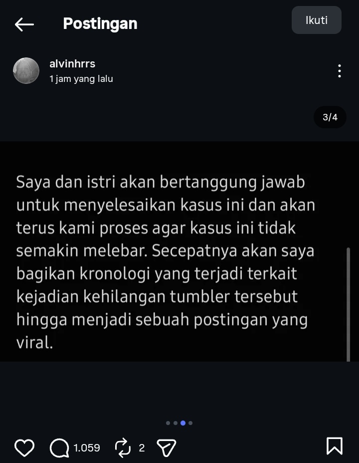 love_cookiessss's tweet image. Update lagi, klarifikasi dari si suami mba Anita yang nyuruh staf tsb buat fight sendiri~