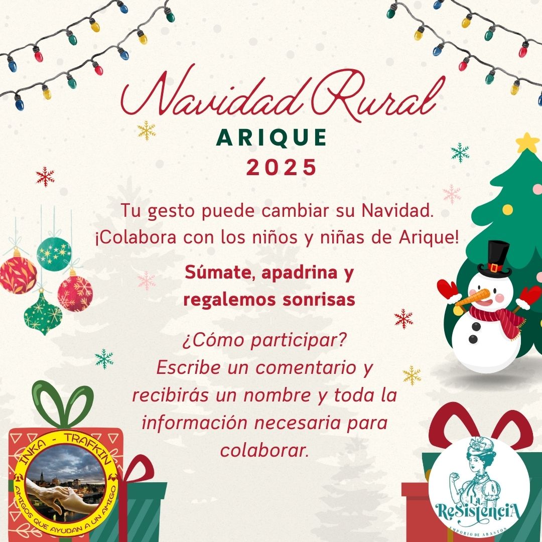 InkaTrafkin's tweet photo. ✨ Seguimos buscando corazones solidarios que quieran llenar de alegría la Navidad de una infancia.
Tú puedes ser la magia que alguien está esperando.

🎁 Apadrina y regala una sonrisa a una niña o niño que lo necesita.

💬 Déjanos tu comentario #valdiviacl https://t.co/rk1htP8Fl6