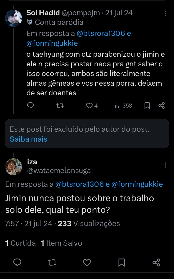 thvbllue's tweet image. Já avisando aos meus moots q quem continuar seguindo essa cachorra aqui podem me dar sb