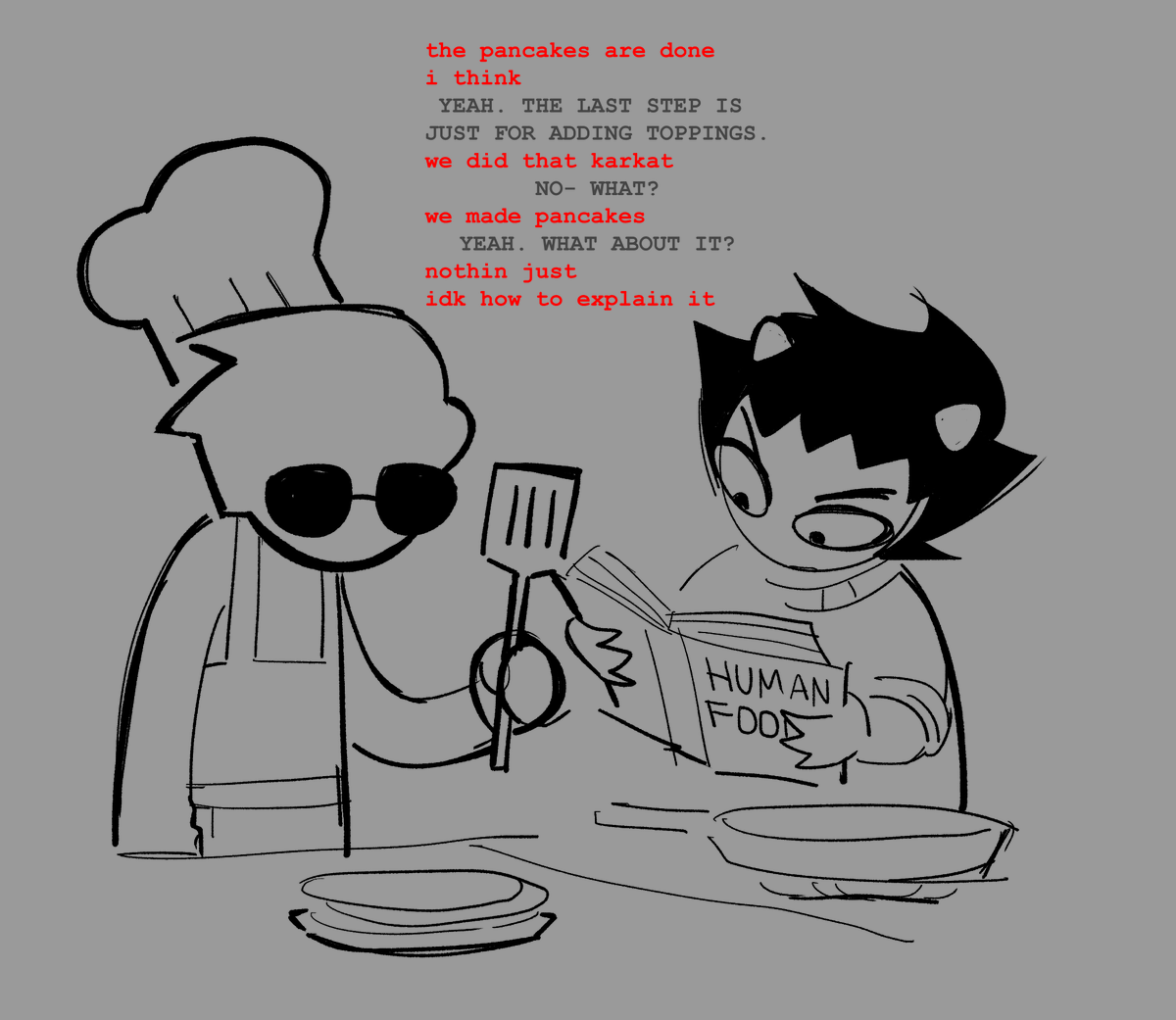 timeroom9000's tweet photo. #davekat cooking together strawpage request https://t.co/1pKYq0gwpE