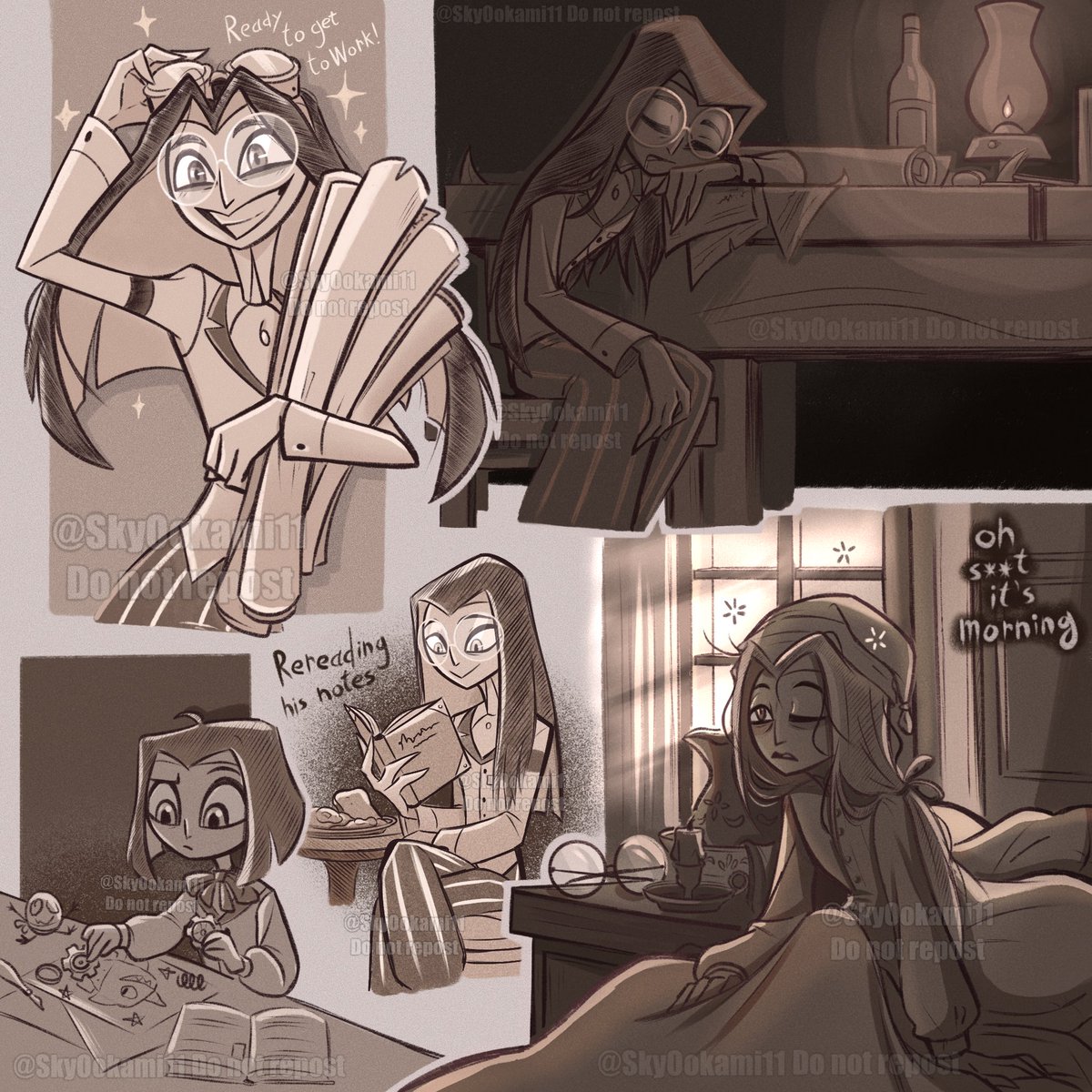 🐍Some Pendleton sketches to practice drawing him a bit more, cause I wasn’t very satisfied the first time 😅😅

#HazbinHotel #hazbinhotelseason2 #HazbinHotelfanart