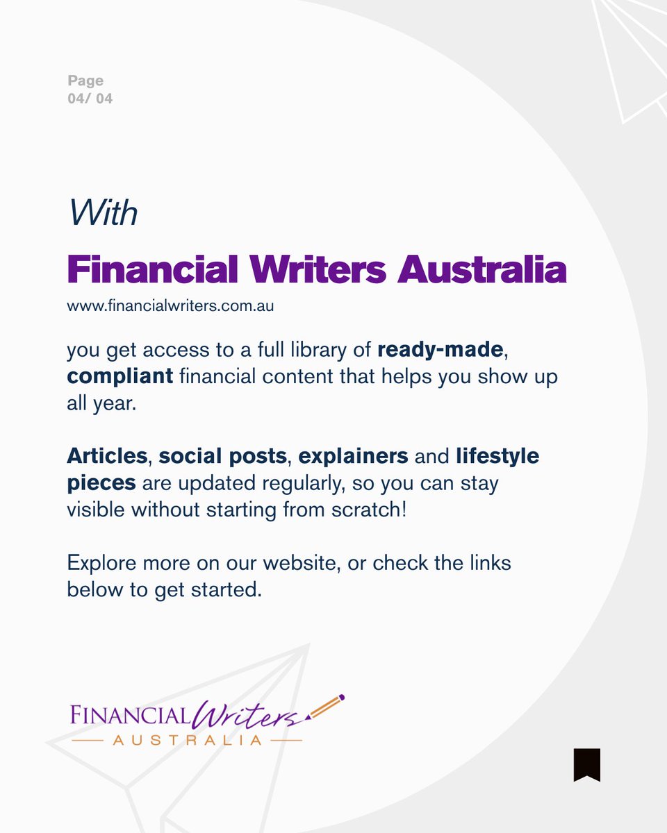 financelibrary's tweet image. In the last part of our series, we’re focusing on the year-end build up 📅
Staying present now helps your audience feel supported and keeps your message familiar as the busy season starts.

Find links to support your comms below 👇

#DigitalPresence #Marketing #ContentTips