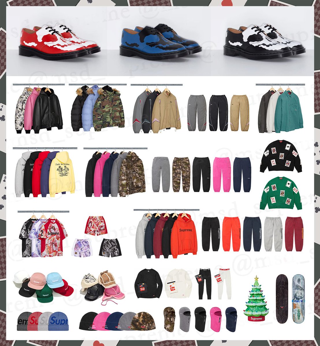 🛒オンライン代行
11/29 Supreme Week14

All 2,000円

Dr.Martensコラボ
Schott Shearling Hooded Work Jacket
▼申込はこちら
dub.sh/msdcc2

レギュラー
▼申込はこちら
dub.sh/msdcod1

✅必ず商品説明欄をご確認ください

〆切：金曜20時 or 完売

#シュプリーム #代行