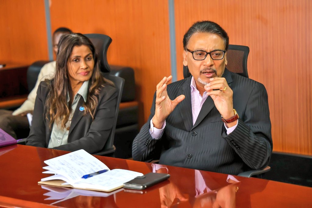 NepadAprmKenya's tweet image. We deeply appreciate Prof. Adaikalam’s enriching engagement with our staff and highlighting academic opportunities at Binary University. His words encouraged a culture of continuous learning and visionary leadership within the Secretariat.

#GovernanceInnovation