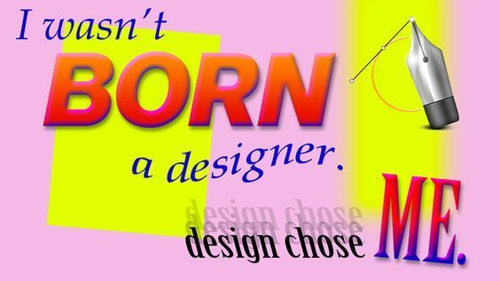 pietrobaudin's tweet image. i wasn&apos;t born a designer 

design chose me.