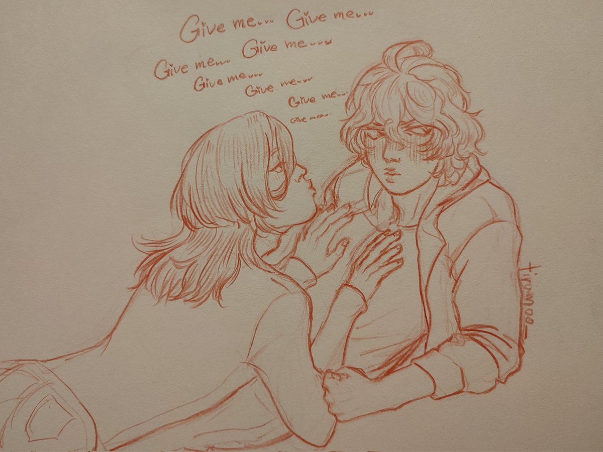 Ren just wants a kiss from his tsuntsuntsundere bf

#UtaPri #Satsuren #SatsukiShinomiya #RenJinguji