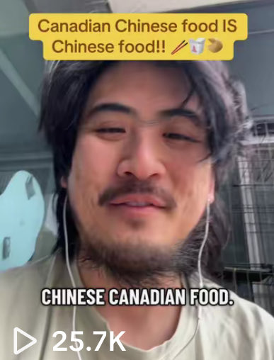 Who knew my first two Tik Toks to perform decently would be about Canadian Chinese food. 

peeps in this city are hungry for food discourse.