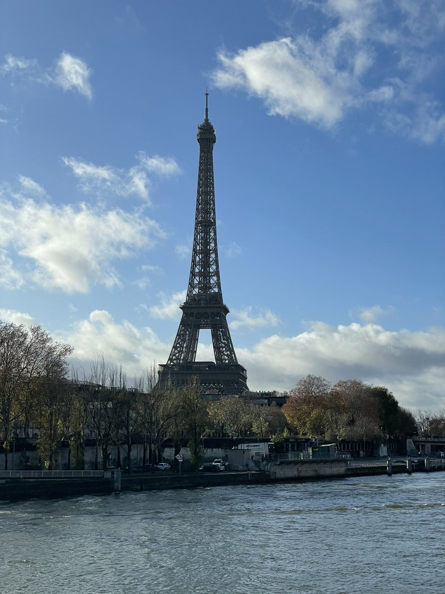 chucksteelman's tweet image. A beautiful day in Paris. #EiffelTower #Paris #ThanksgivinginParis