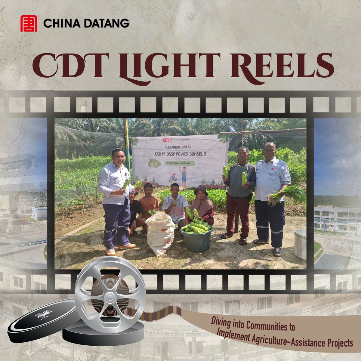 PT DSSP Power Sumsel has been committed to local economic growth in South Sumatra, Indonesia. In June 2025, our agriculture-assistance project in Dusun Reban Kumbang village, Bayung Lencir, Musi Banyuasin celebrated its first harvest. The initiative helps local micro-, small and