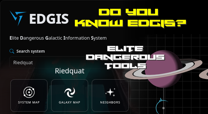 elitedangereuse's tweet image. Meet EDGIS : Elite Dangerous Galactic Information System

It&apos;s a fast explorer tool I’ve been building. 🚀 

System lookup, neighbor scans, SVG-ready maps, and an open FastAPI for your own dashboards. 

youtube.com/watch?v=JKNaHR…

#EliteDangerous #EDGIS #SpaceSim @EliteDangerous