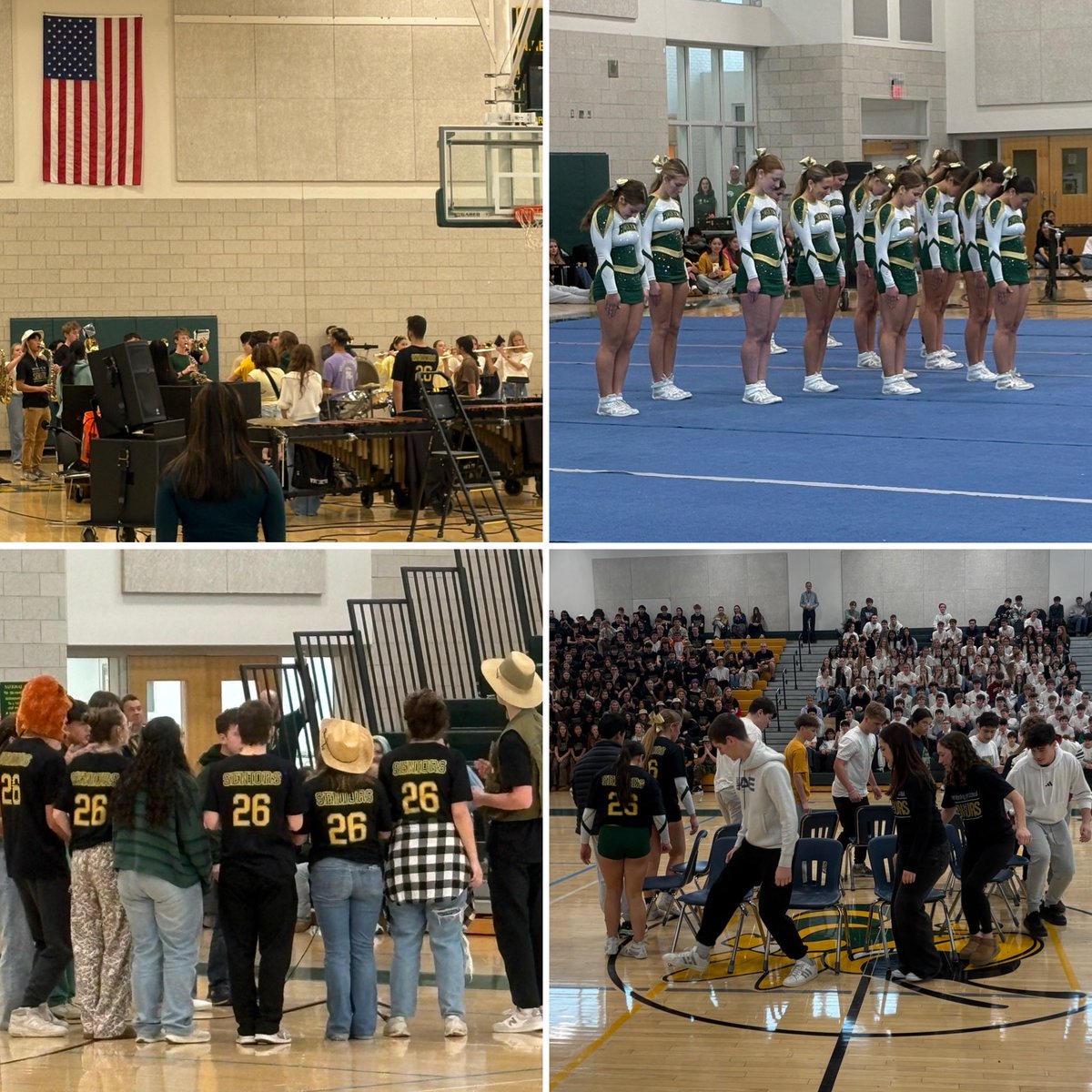 NRHSHornets's tweet image. A great Rally headed into tomorrow’s game!   Thanks to all of the talented students for participating!!  #gohornets