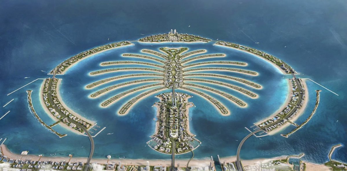 sovmindset's tweet image. I&apos;ve been looking into the history of Dubai&apos;s development more and I&apos;ll just say it&apos;s crazy impressive what they did. I mean from an engineering perspective this is insane. They are basically terraforming the desert.