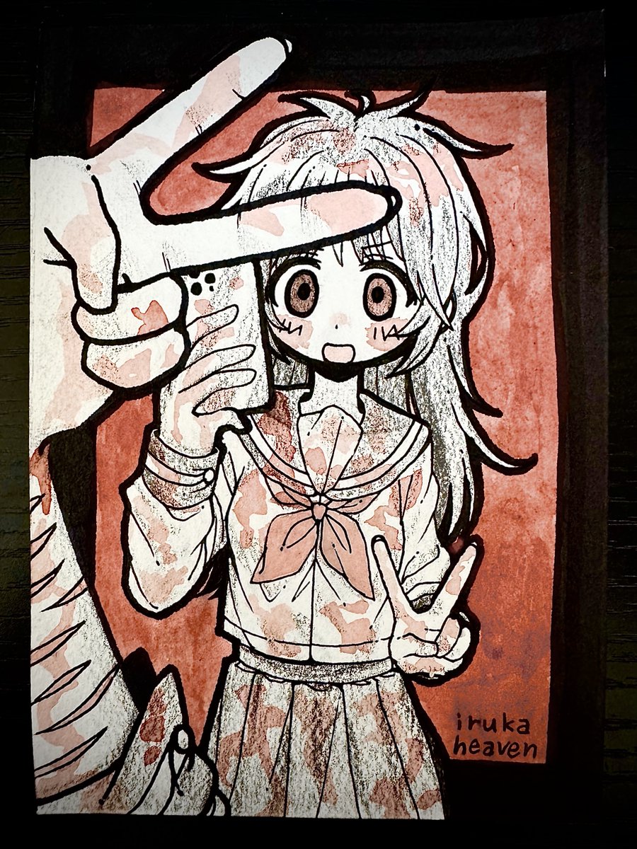 rnrhv's tweet image. おまけで描いたイラスト