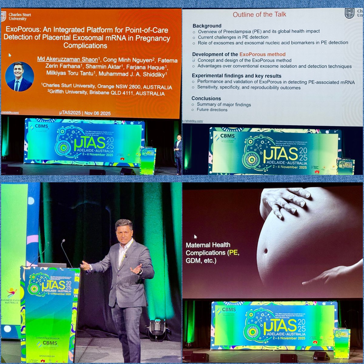 First time attending an international conference, and it’s microTAS!
This week I had the opportunity to deliver an oral presentation and contribute to four poster presentations alongside my amazing team. I always dreamed of starting my PhD journey in such a way!