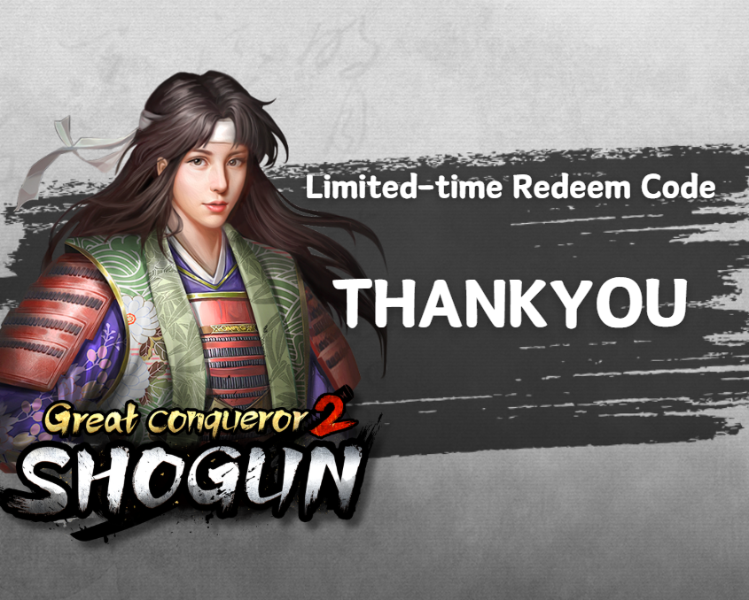 easytech_game's tweet image. Happy Thanksgiving Day!! 
🥳Limited-time Redeem Code for Great Conqueror 2: Shogun
🍖The code will be expired in 3 days, please use it in time!
🥂Both iOS and Android users can use this code, enter the code on the GCS announcement page!