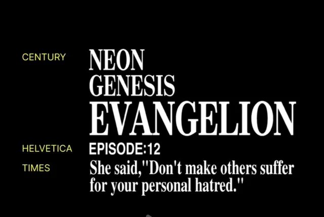 KaihatsuYT's tweet image. For the subtitles, yes, but the title of the series itself was written in Century. Matisse was used for the Japanese text