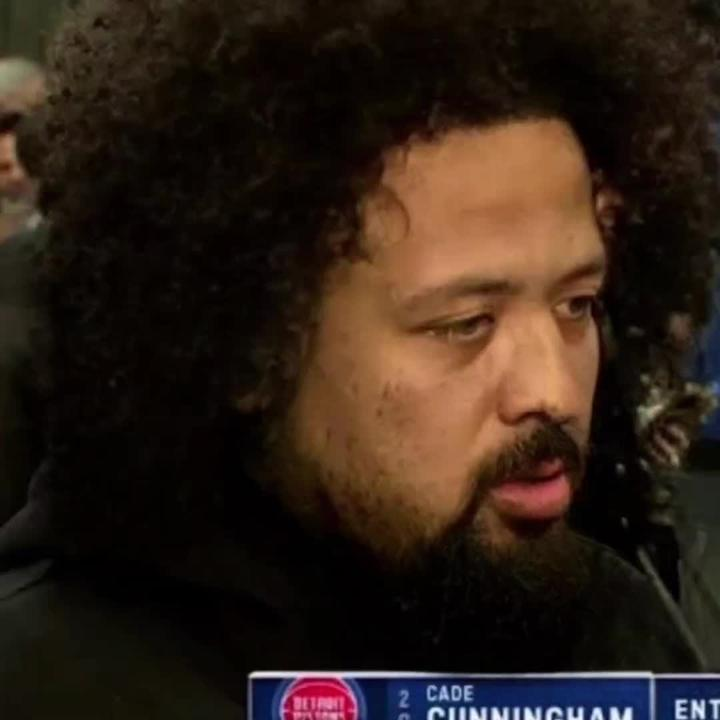 Pistons down by 3 in the final seconds...

Cade Cunningham hits 1st FT.
Cade Cunningham hits 2nd FT. 

Cade Cunningham on the 3rd FT to tie: 