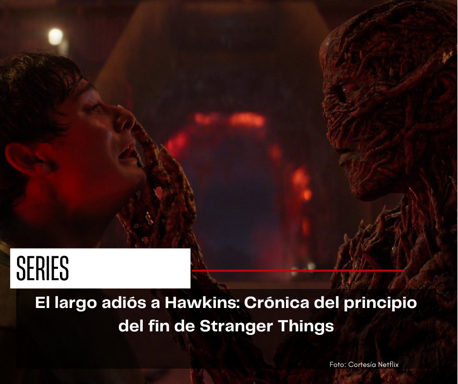 ClimaxEnMedio's tweet photo. El final de #StrangerThings5 será un evento de industria

Los Duffer prometen revelar el origen exacto del Upside Down. David Harbour y Millie Bobby Brown describen el cierre como un "duelo familiar". Incorporación clave: Linda Hamilton

Lee los detalles

https://t.co/sQ5rjMcfUY https://t.co/jKTB0Db9tr