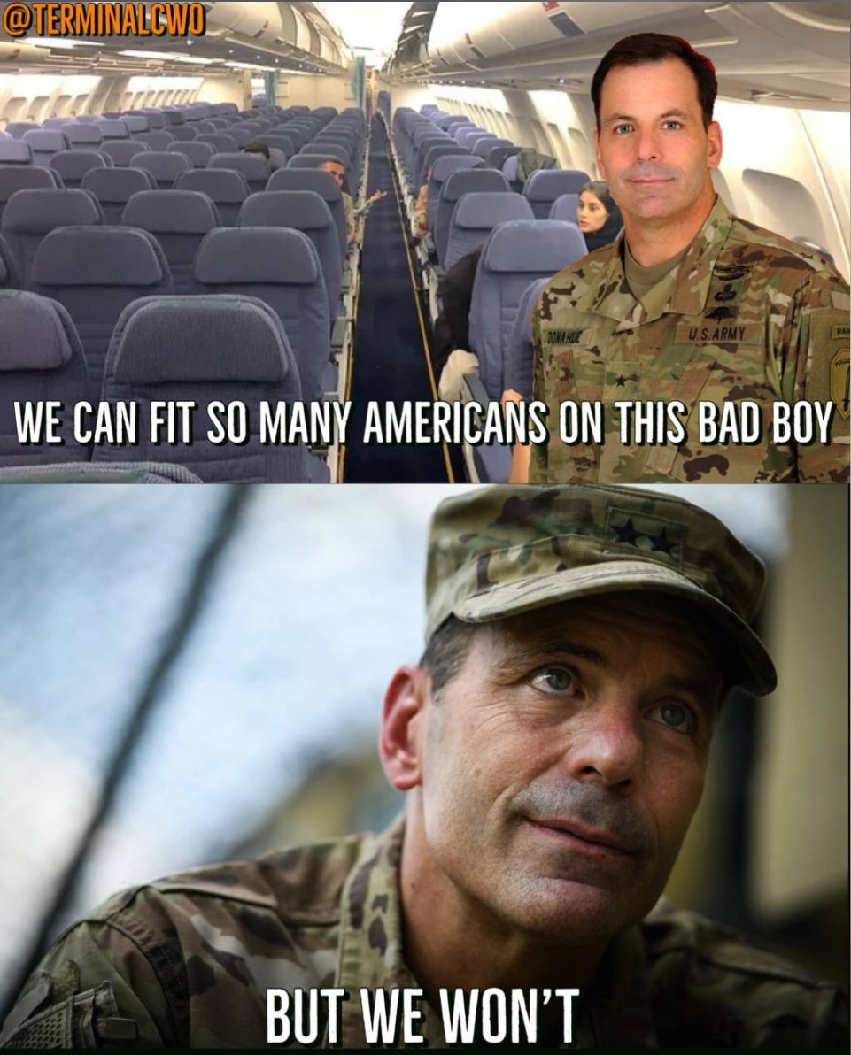 DocPete4Texas's tweet image. Perhaps flying in tens of thousands of un-vetted Afghans while leaving Americans behind was a poor choice. Texas took in 10,000 BTW.