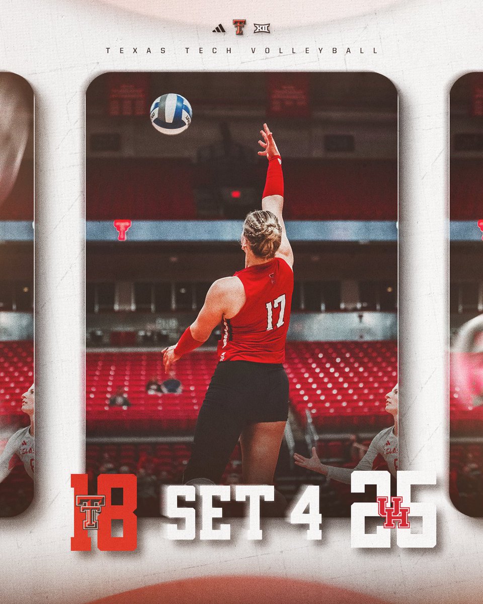 TexasTechVB's tweet image. In a battle.
